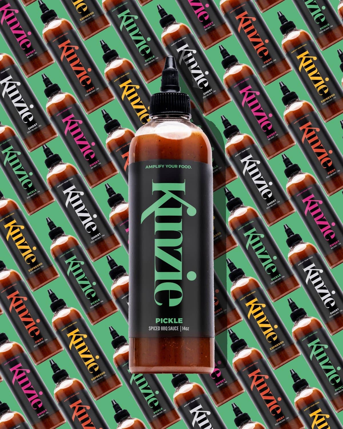 Kinzie Foods - Wholesale BBQ Sauce - Pickle BBQ Sauce, 14oz1