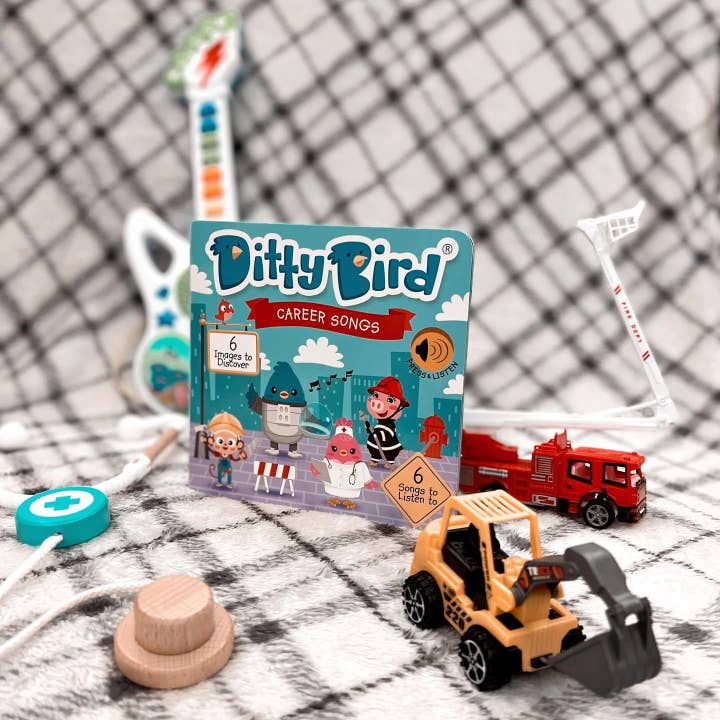 Ditty Bird - Wholesale Book - Kids - Fireman - Astronaut | Ditty Bird Career songs