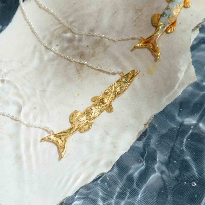 Câpâ – Engroshandel Halskæde med vedhæng – Barracuda perler halskæde2