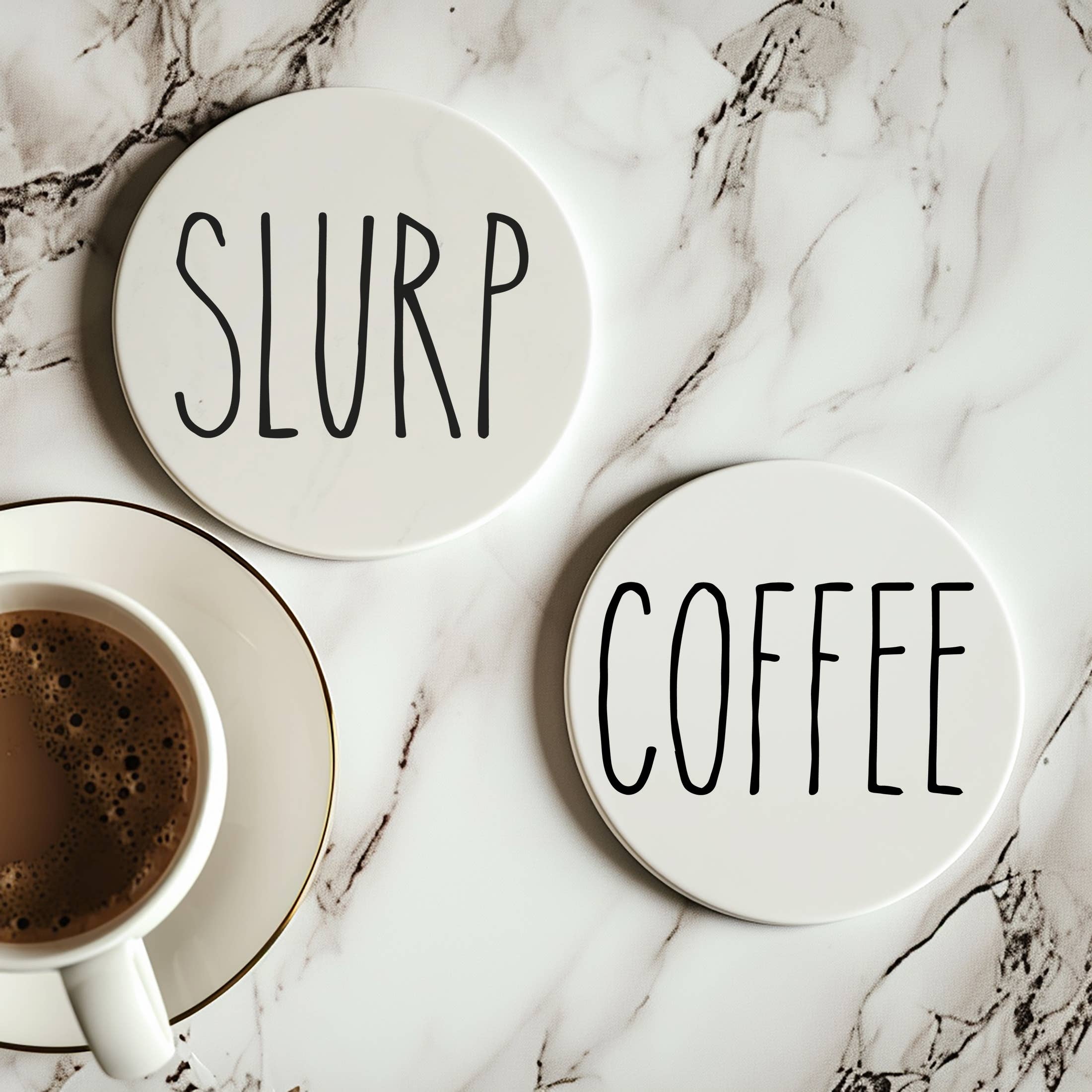 Gia Roma - Vente Sous-verre - Ensemble de dessous de verre Holiday Coasters, édition limitée17