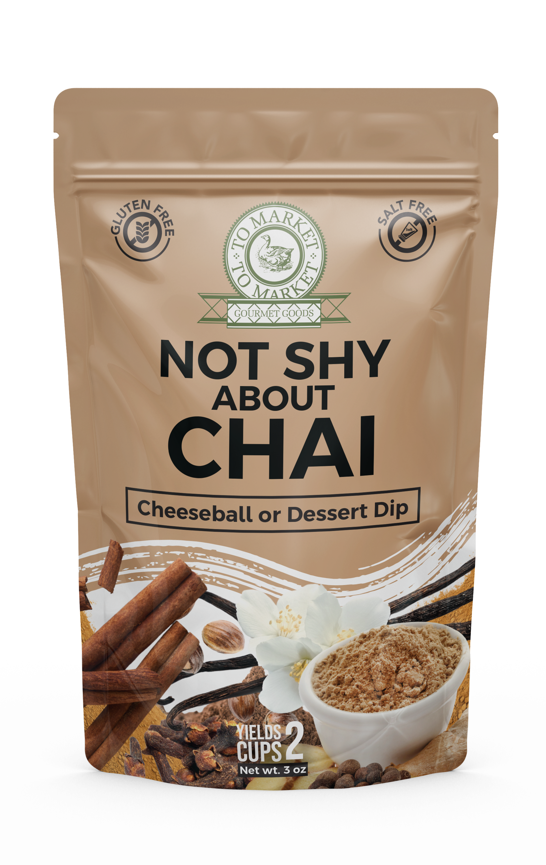 To Market- To Market - Dips & Spreads - Wholesale Dip - Not Shy About Chai - Cheeseball1