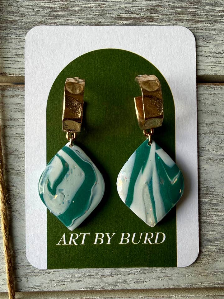 Emerald Isle Diamond Drops for wholesale by Art by Burd