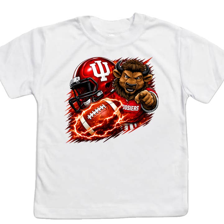 Maglietta per bambini Indiana Hoosiers Football per la vendita all'ingrosso da parte di AvaryMaeInspirations