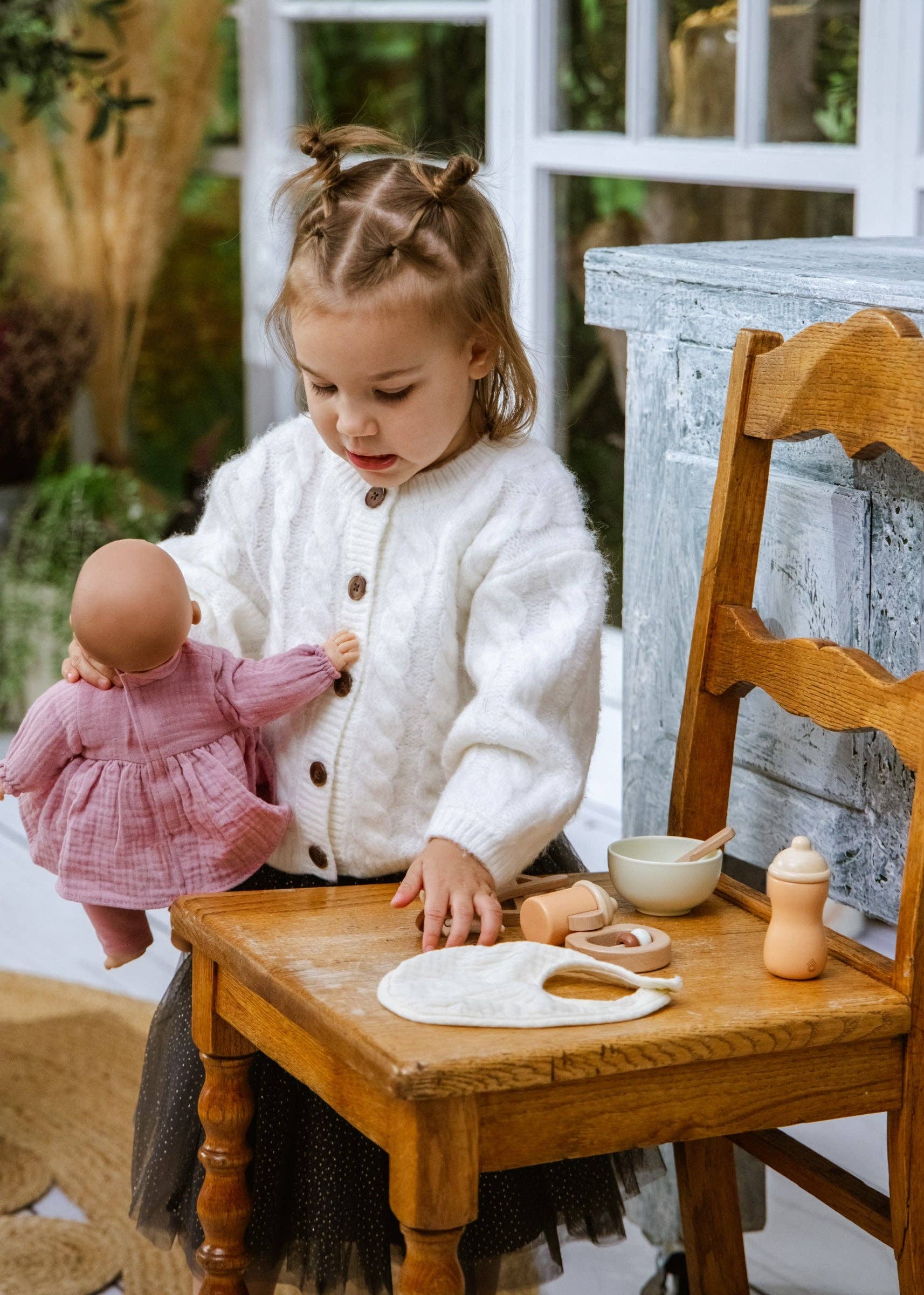 Coco Village - Wholesale Doll Accessory Kit - Kids - Doll Accessories Wooden Playset1