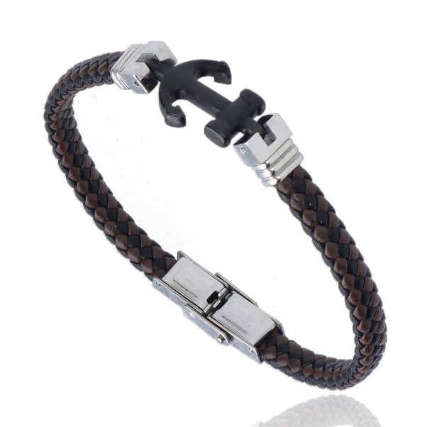 Pulsera de Acero Trenzada Nautic para venta al por mayor de Las Joyas de Amanda