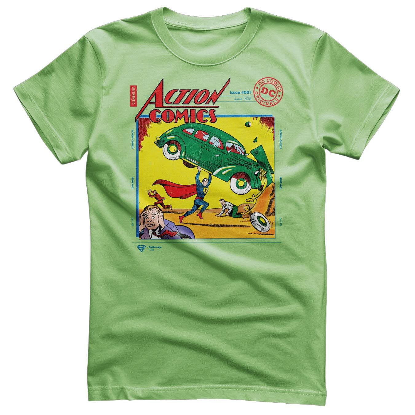 Hybris Production AB - Wholesale T-Shirt (Graphic) - Unisex - Superman in Action Comics Issue 001 T-Shirt4