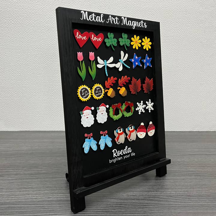 Roeda Studio - Vente Aimants - Aimant Citrouille "Rendons Grâce"5