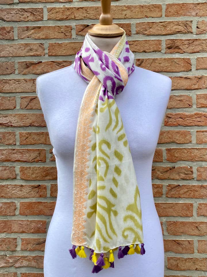 FOULARD BAKHALAR - 100% MODAL para venta al por mayor de DIWALI PARIS