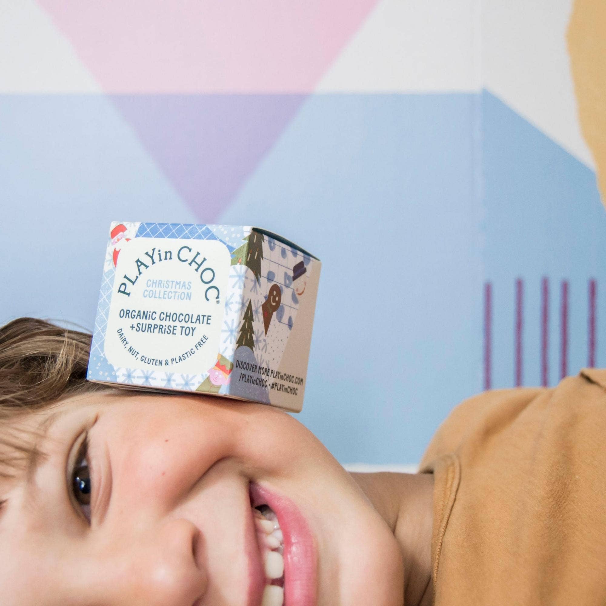 PLAYin CHOC - Wholesale Chocolate box - ToyChoc Box® (x18) CHRiSTMAS COLLECTiON / CHRISTMAS GIFTS5