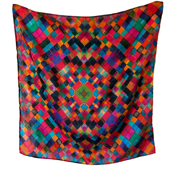 Colorful Dream- Scarf, Bandana, Neckerchief for wholesale by Agunamaise Remi