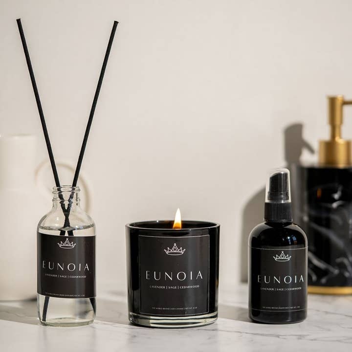 The Noble Brand - Wholesale Jar/Filled Candle - Eunoia Soy Candle3