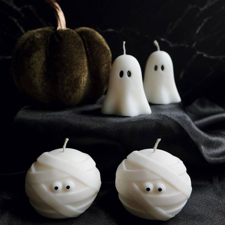 Hi Sunday Collective - Wholesale Novelty Candle - LITTLE GHOST HALLOWEEN CANDLE4
