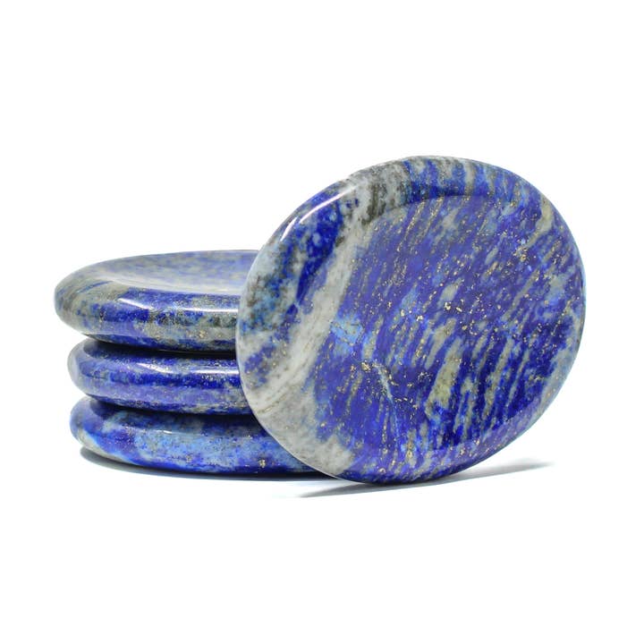 Groothandel Lapis Lazuli Crystal Worry Stone voor wholesale door Azenway
