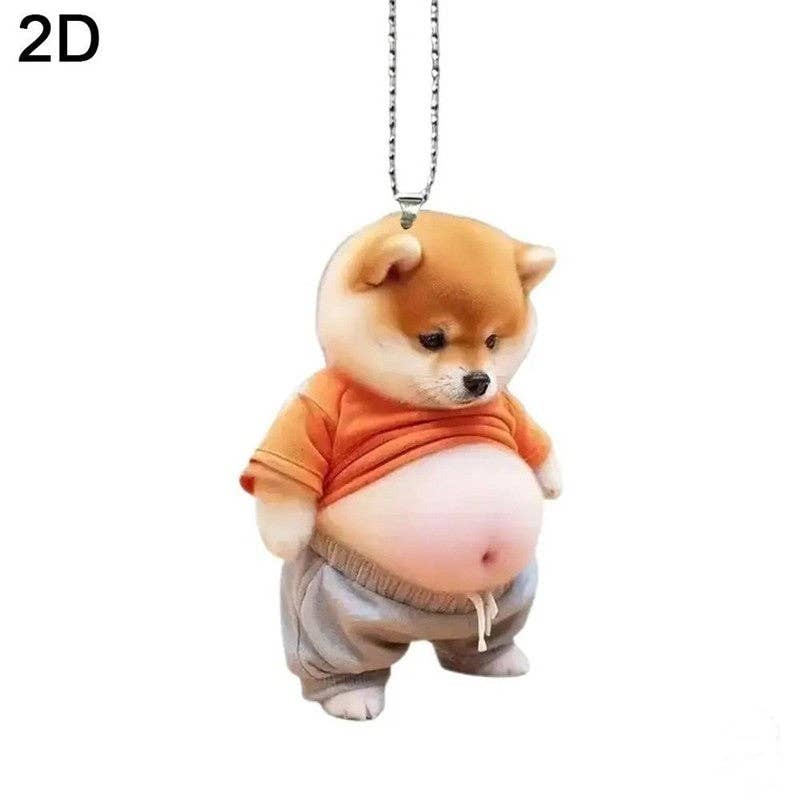 ShieldChic - Vente Porte-clés – femme - Pendentif Porte-clés Décoration de Sac Accessoire Voiture Maison2