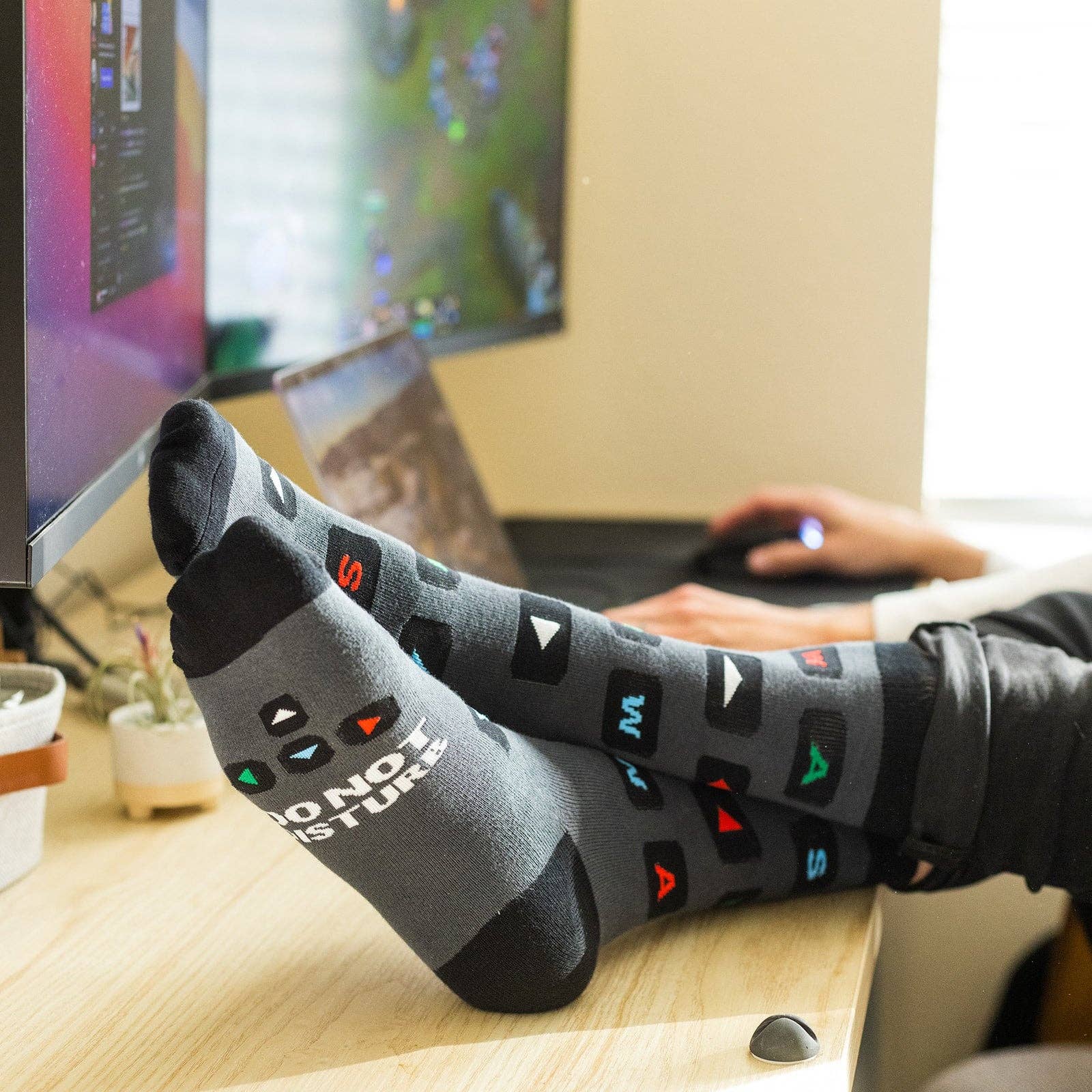 Lavley - Vente Chaussettes – unisexe - Chaussettes Do Not Disturb I'm Gaming (PC)7