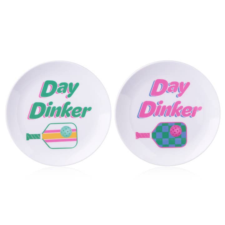 Pickleball App Plates Set of Two - Sports for wholesale by Godinger