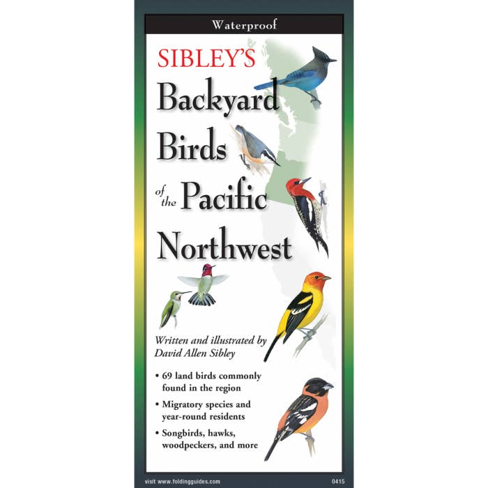 Sibley's Backyard Birds of Pacific Northwest for wholesale by Earth Sky + Water