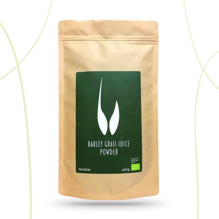 Rawster - Wholesale Protein/Superfood Powder - Organic Barley Grass Juice Powder 400g0