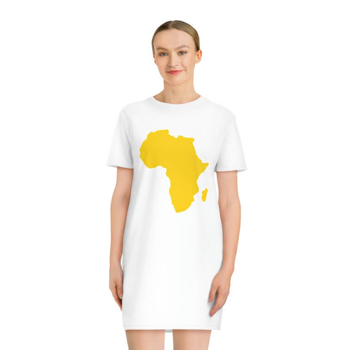 Guld Moder Afrika sommar T-shirt klänning för wholesale av GiftJunkie