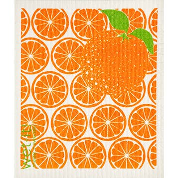 Orange Slices Swedish Cloth for wholesale by Wet-it!