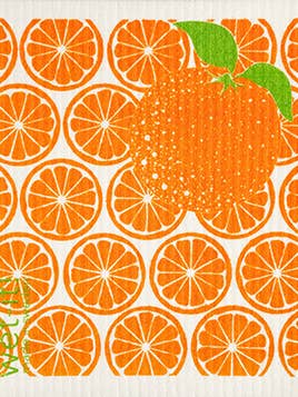 Orange Slices Swedish Cloth for wholesale by Wet-it!