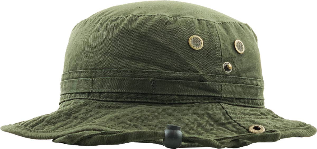 KBETHOS - Wholesale Bucket hat – Unisex - Solid Boonie Hat With String (Fitted)51
