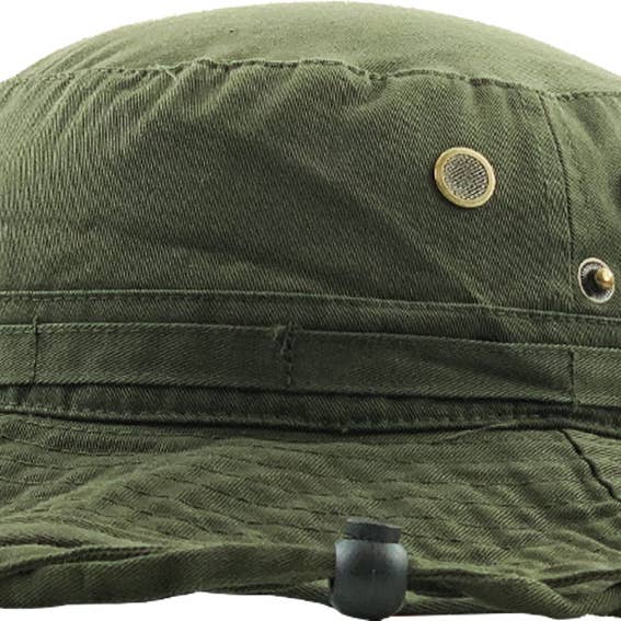 KBETHOS - Wholesale Bucket hat – Unisex - Solid Boonie Hat With String (Fitted)51