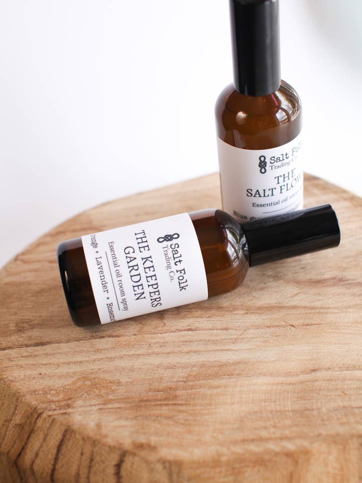 Salt folk essential oil room spray- The Keeper's garden for wholesale by Wild Isle skincare