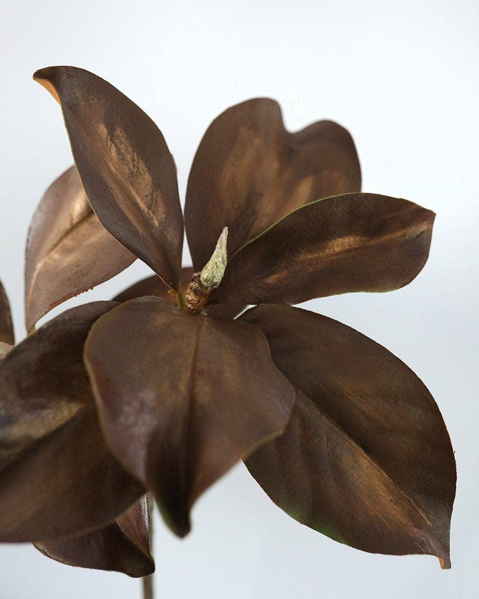 Prestige Botanicals - Wholesale Artificial Plant - Fall Magnolia Leaf Branch 25"4