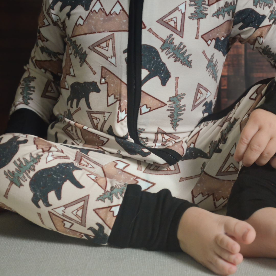 Rocky Ridge Dormeur Bébé en Bambou – Pyjama Une-Pièce Doux et Respirant en vente sur Faire0