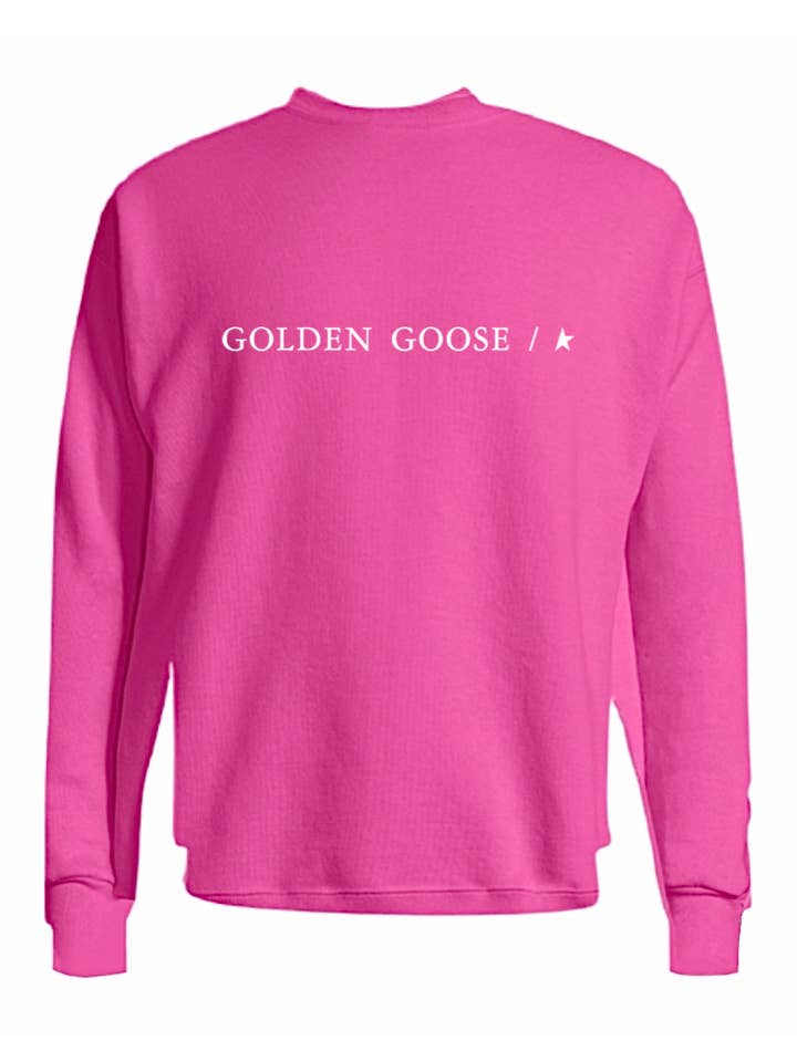 Cozy Drip Clothing - Wholesale Graphic Sweatshirt - Women's - Golden Goose Crew Graphic Sweatshirt for Women