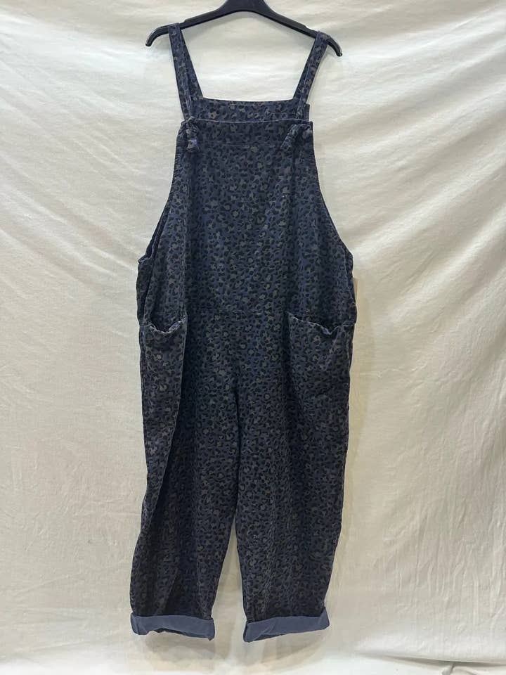 Mimi & Gogo - Vendita all'ingrosso Tuta intera - Donna - Combinazione In Velluto Leopardo  @96580_CBVLeo8