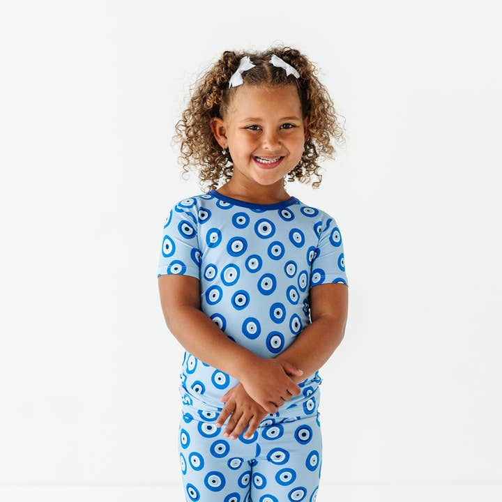 Mamma Mia! Here, I Go Again Toddler/Big Kid Pajamas- Short Sleeve and Shorts for wholesale by Kiki + Lulu