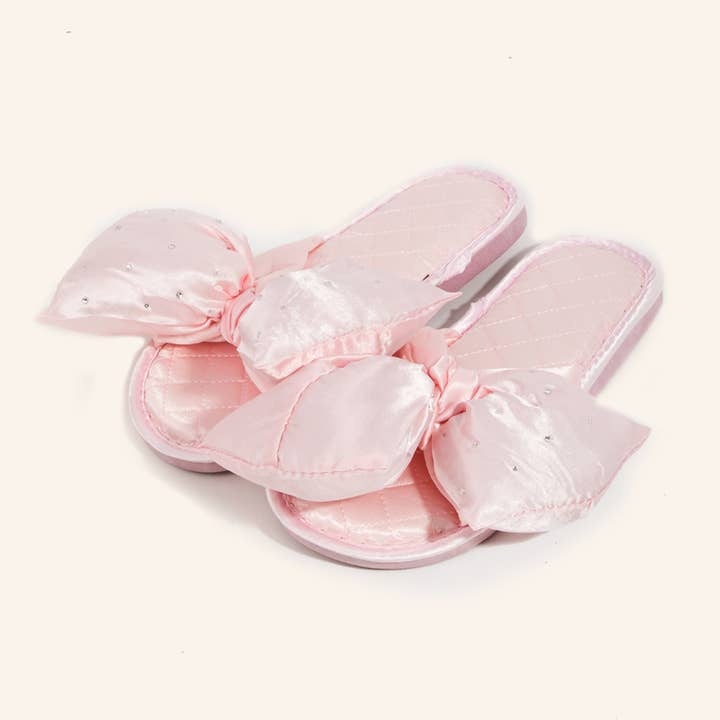 Tofflor med strass med rosettknut för wholesale av Anarchy Street