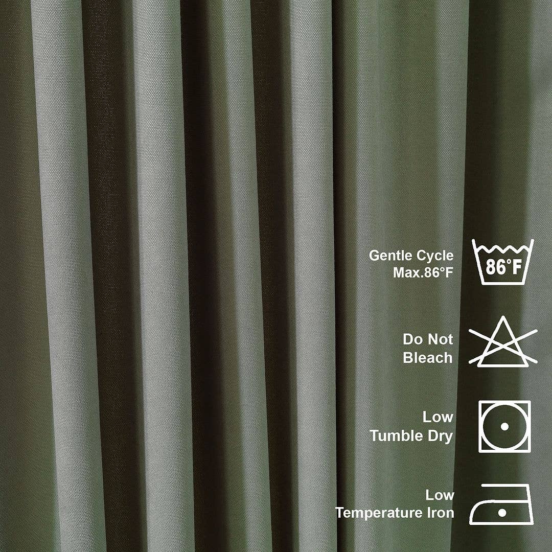 Bes Home Design - Wholesale Curtain - 100" Wide & Extra Long Matte Decorative Custom Size Curtain54