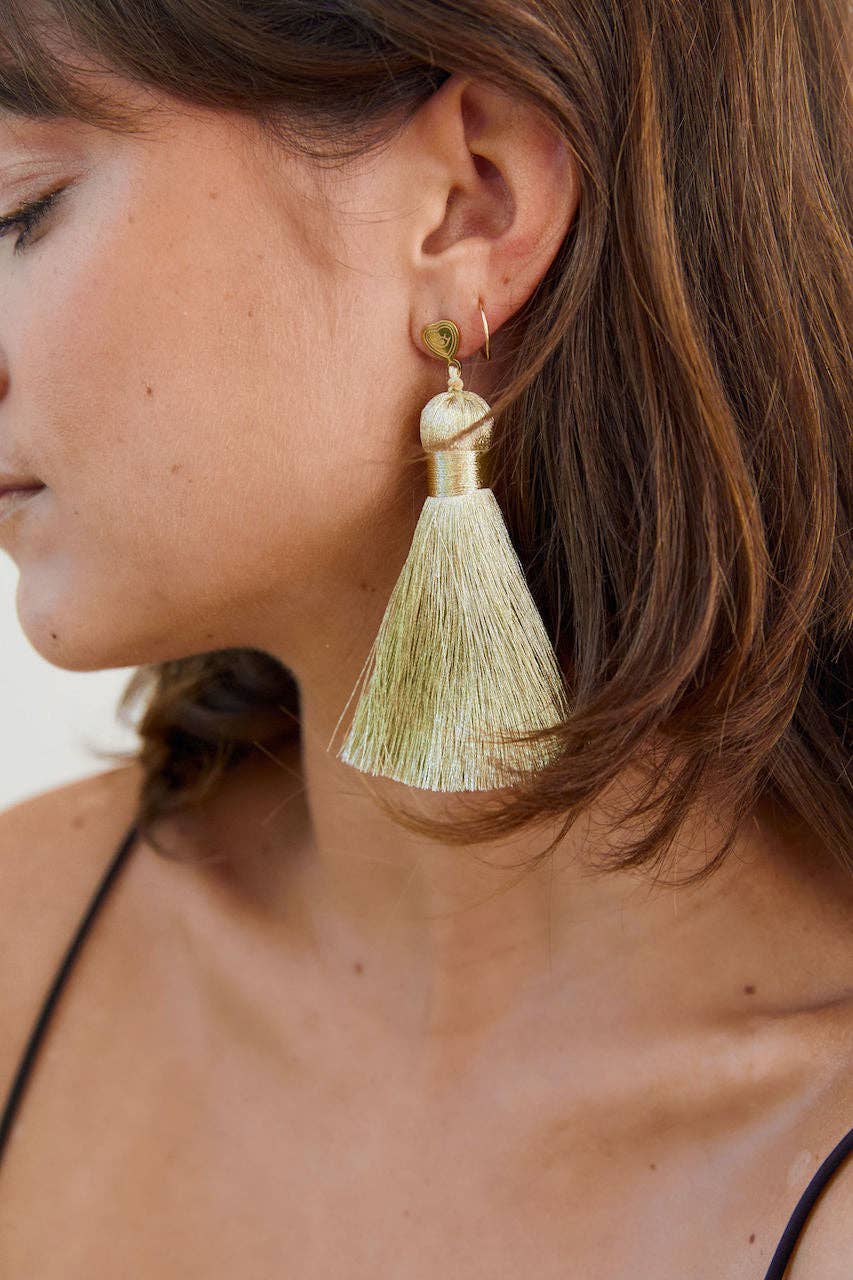 HART - Wholesale Dangle Earrings - Major Shimmers (Champagne)1