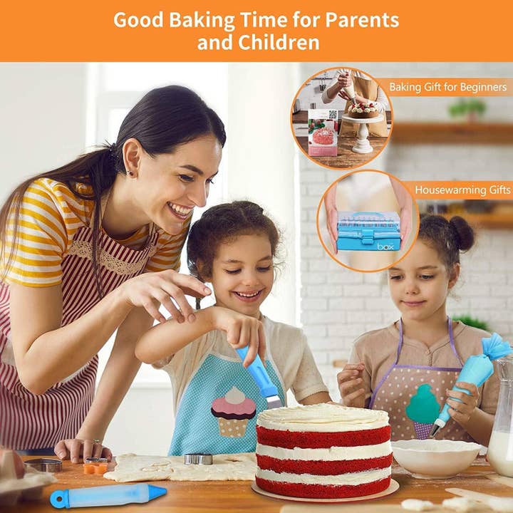 VIGOR - Wholesale Cake Decorating Kit - Professional Cake Decorating Tools Supplies Baking 236 Acces5