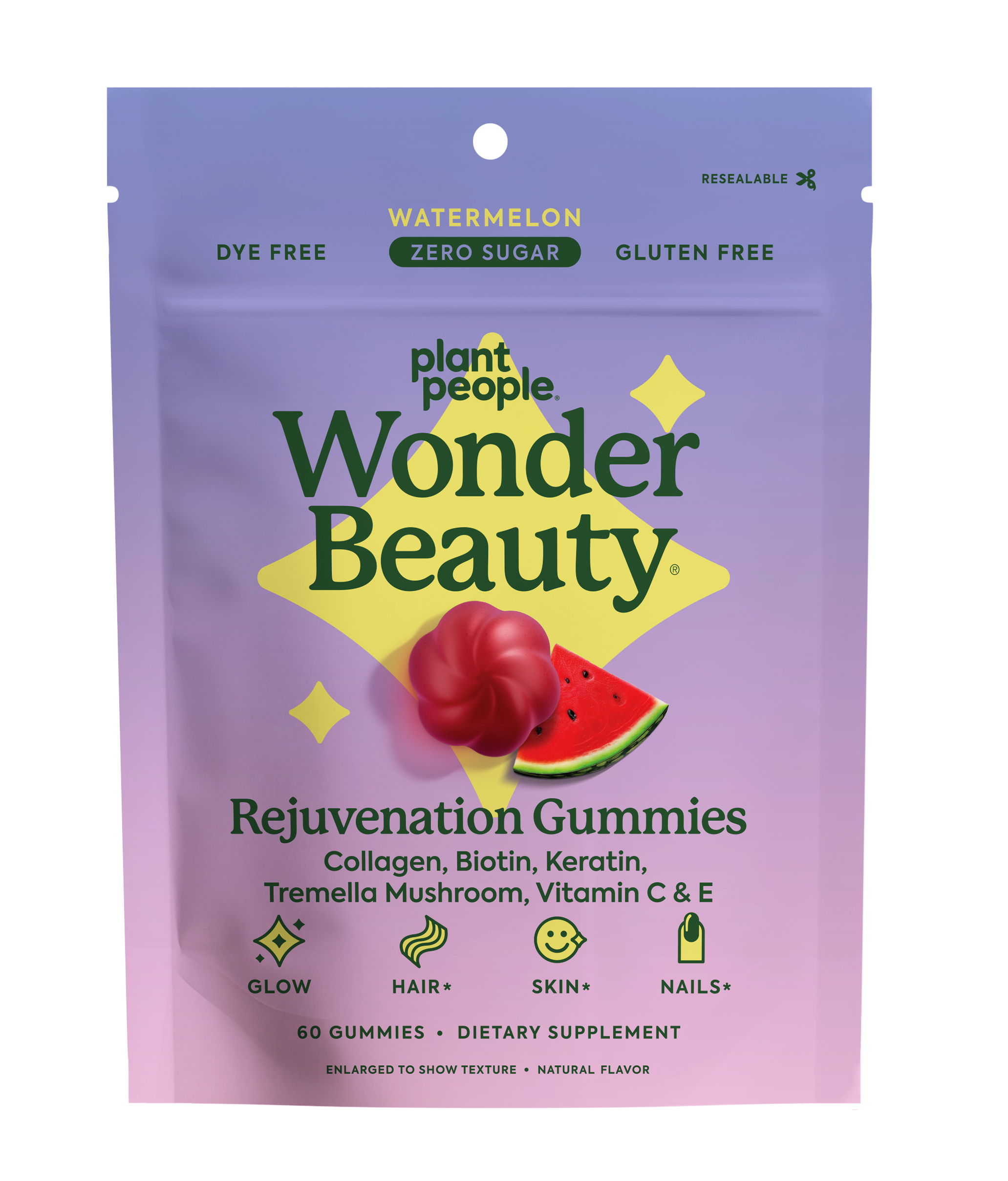 Plant People – wholesale Oral supplement/vitamin – WonderBeauty - Hair, Skin & Nails Gummies0