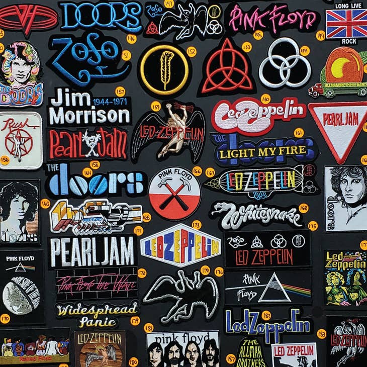 Rock Band 100 Stickers Lot Punk Music Heavy Metal Bands Sticker Decal
