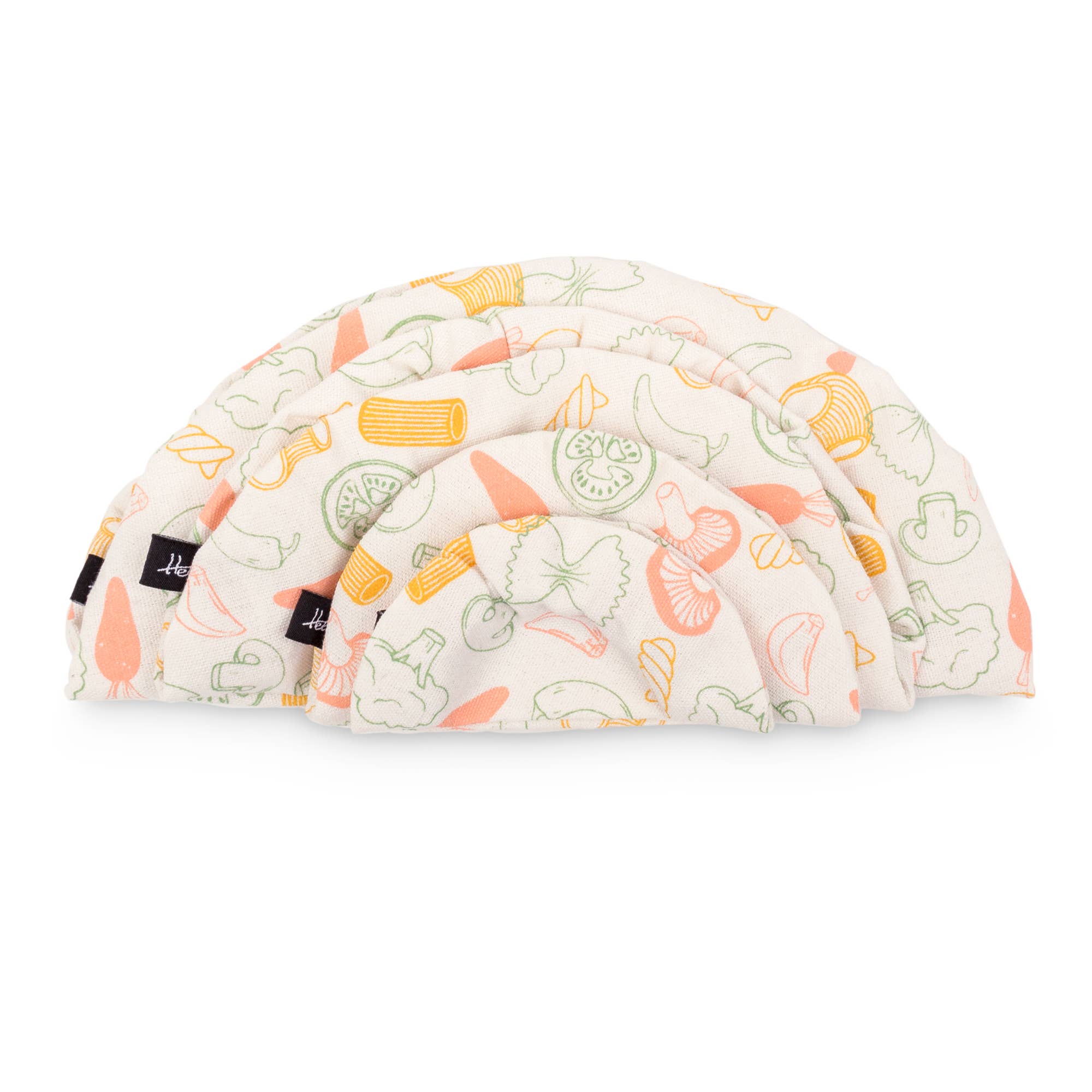 Helio Ferretti - Wholesale Food Storage Wrap/Bag - PACK 4 DISH COVER FOOD PRINTING HF1