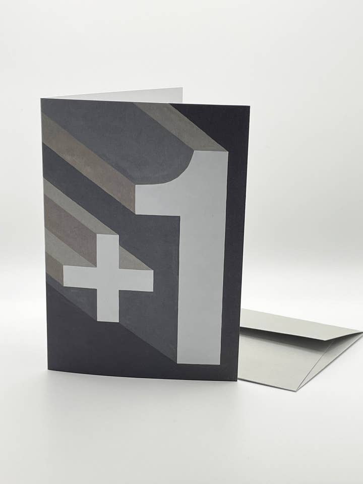 Joyeux anniversaire, ou ce que tu veux… - Bloc de ciment| Carte de vœux pour la vente par Ame González Papeterie