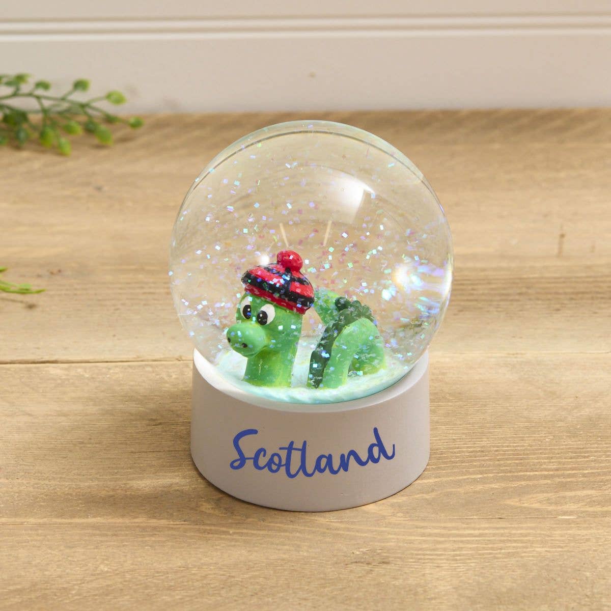 Langs - Wholesale Snow globe - Nessie Resin With Glass Snowglobe