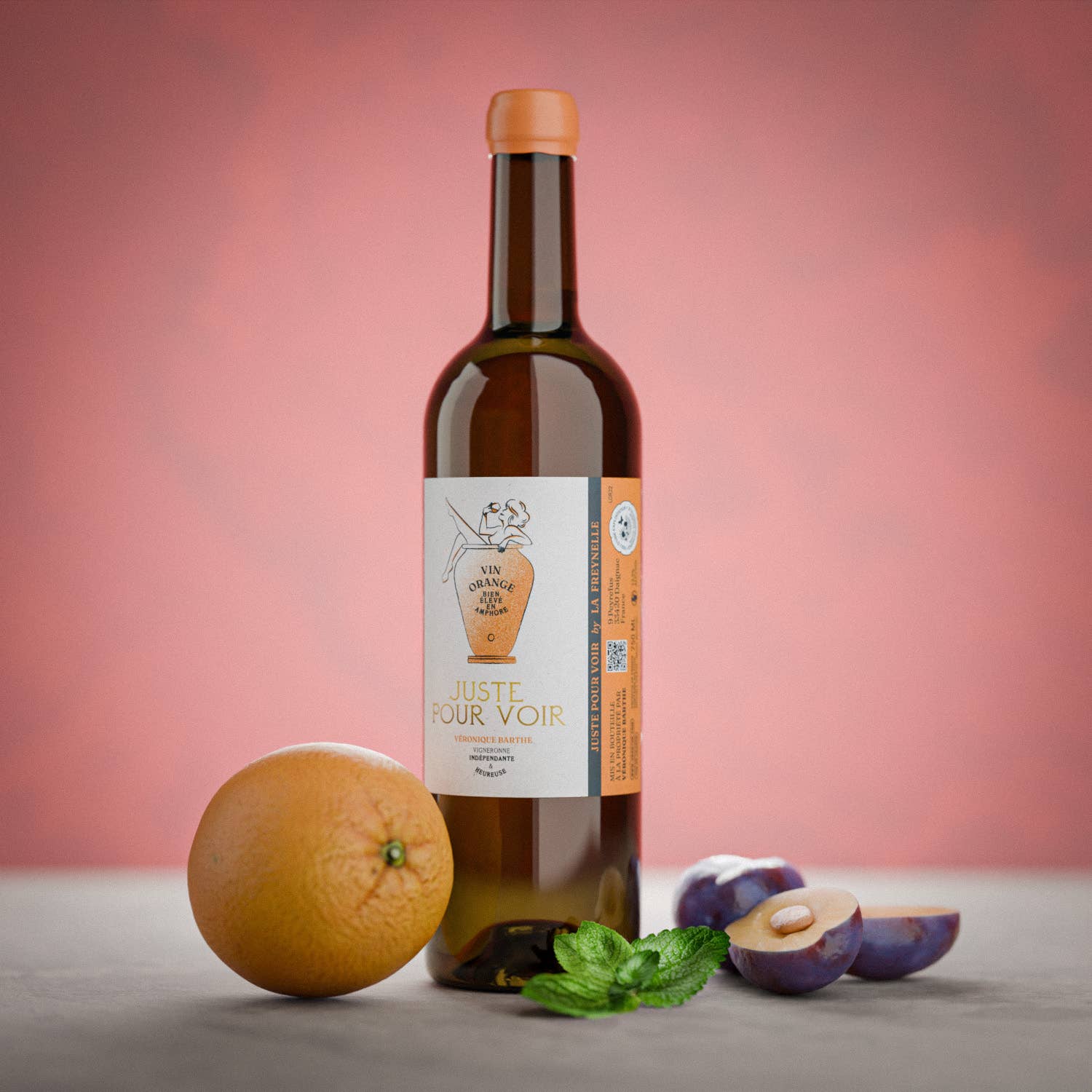 Les Compagnons du Canon – Engroshandel Hvidvin – Just to See - Fransk vin - Orangevin2