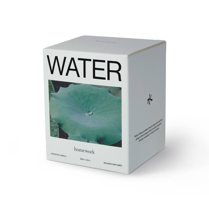 Homework – wholesale Jar/filled candle – Water Candle - 280g1