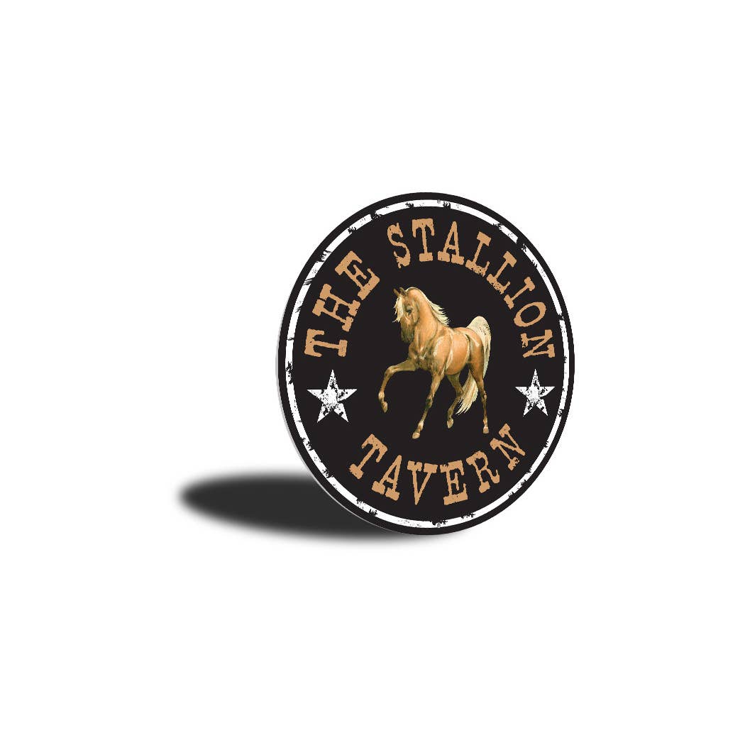 Lizton Sign Shop, Inc - Wholesale Sign - The Stallion Tavern Sign2