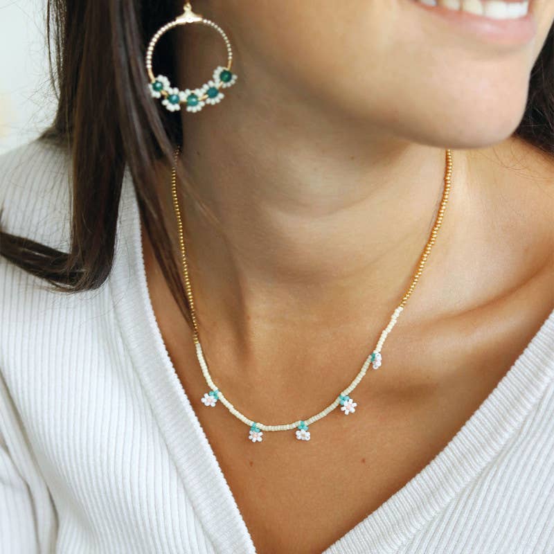 La Petite Épicerie - Wholesale DIY Jewelry - Kids - MKMI kit - My rock pearl jewelry - Green2