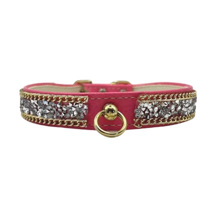 Bark Fifth Avenue - Vendita all'ingrosso Collare - Cani - Colletto grosso con strass e catena5