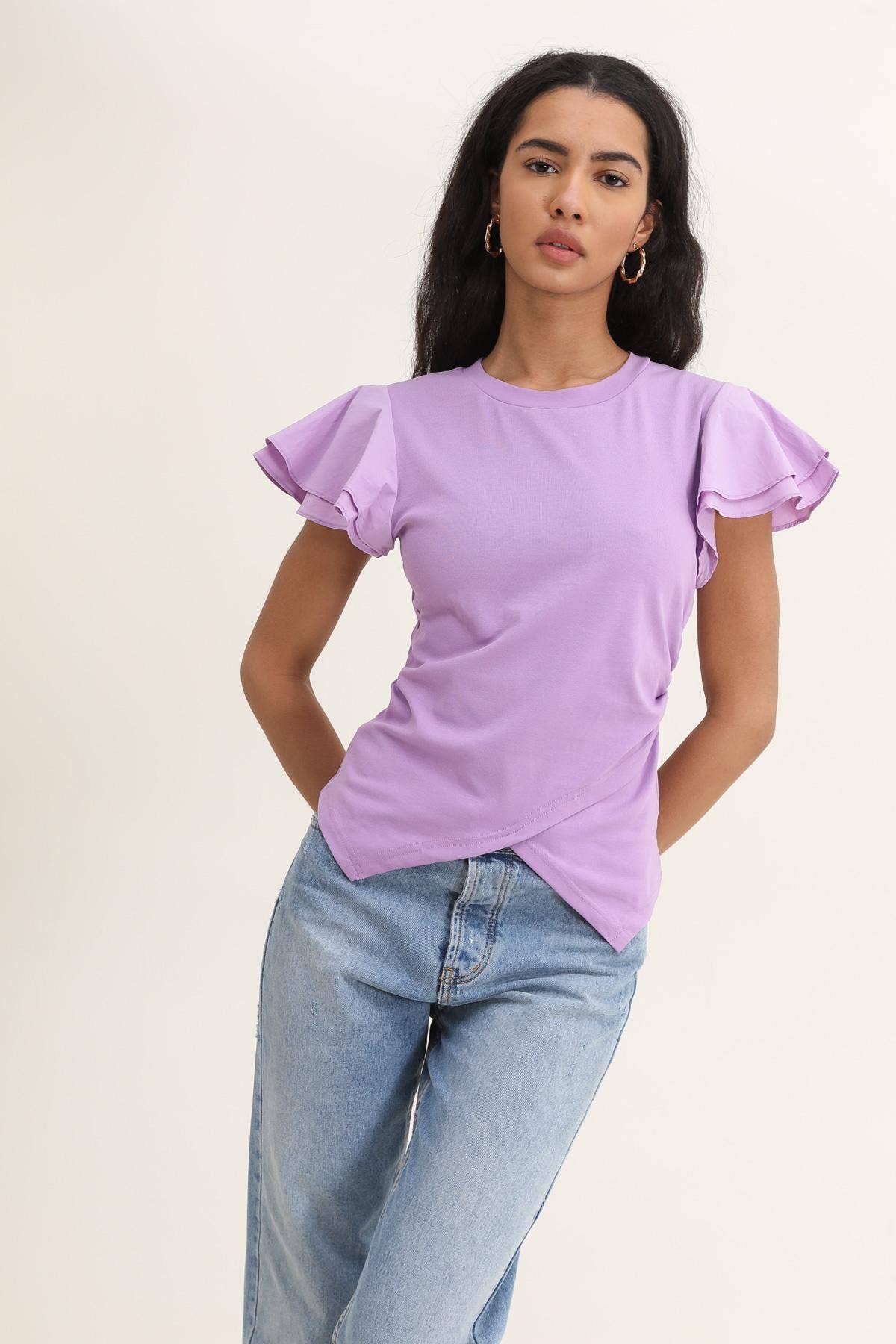 GOLDEN LIVE PARIS – wholesale T-shirt (graphic) – women's – CECILIA 230051 top3