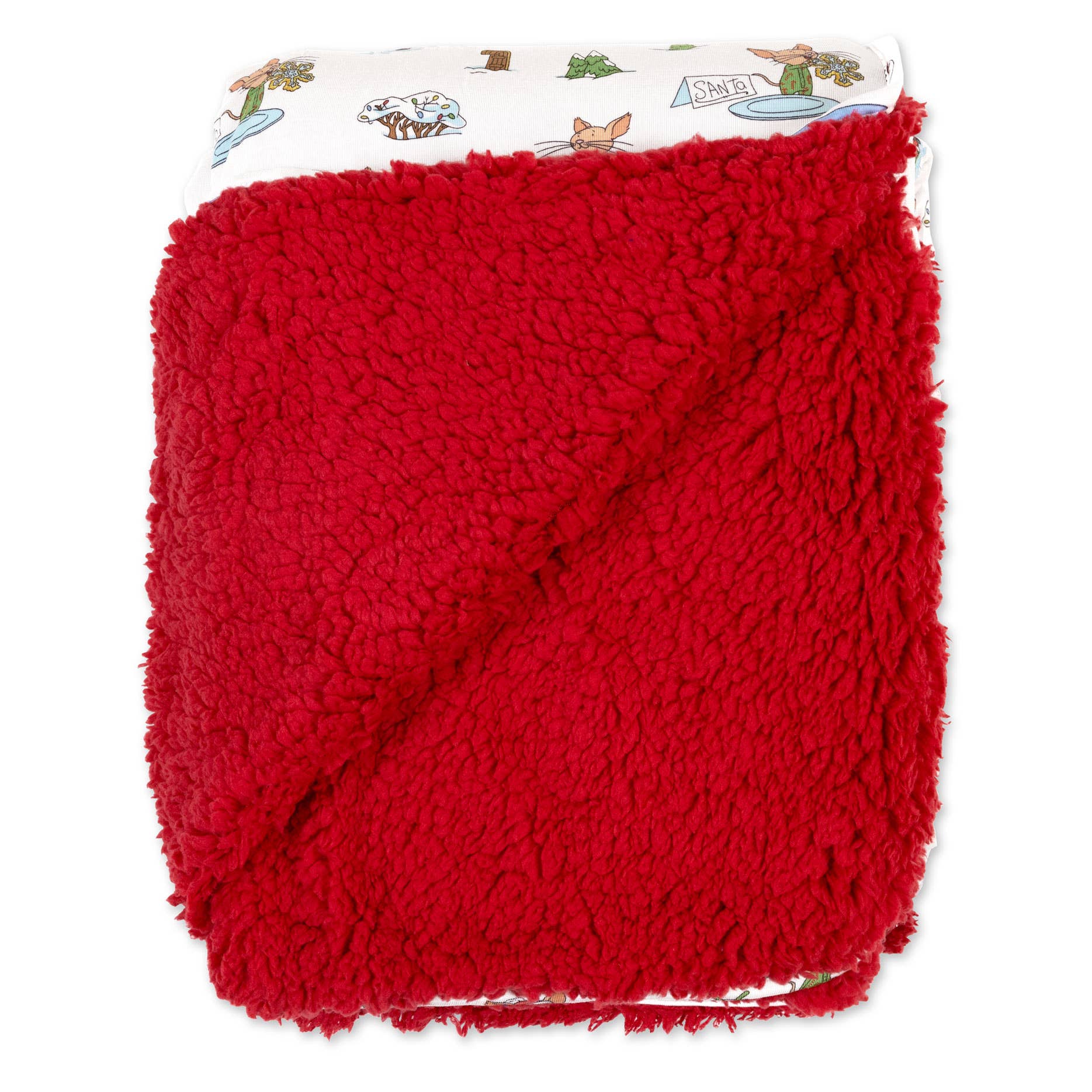 Bellabu Bear - Wholesale Bedding Blanket - Kids & Baby - If You Give A Mouse A Cookie Christmas Bamboo Blanket16