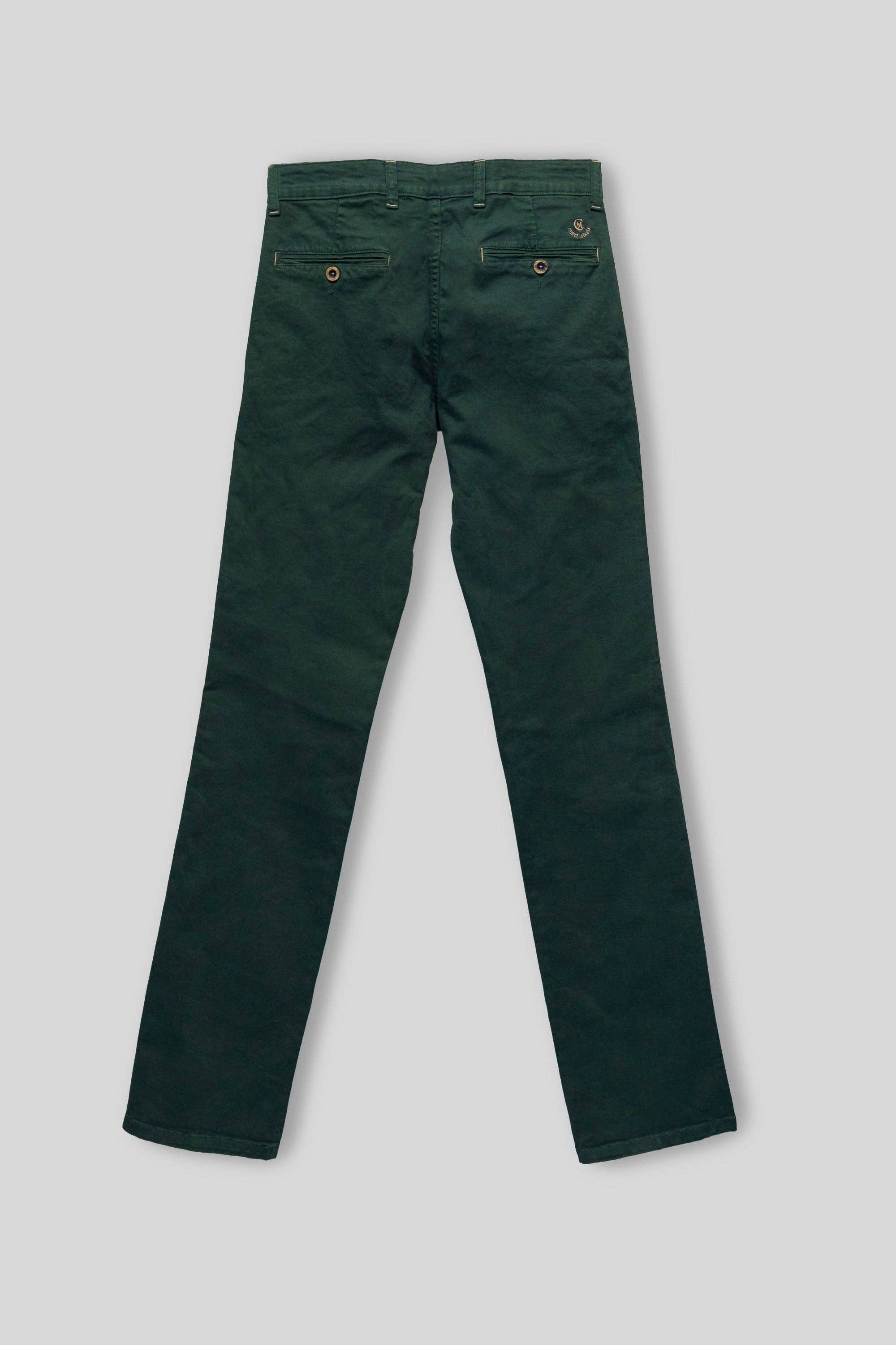 Custi Mikelo: Men's Clothing & Christmas Gifts - Wholesale Pants - Men's - Bottle Green Stretch Chino Pants | Jesulín5